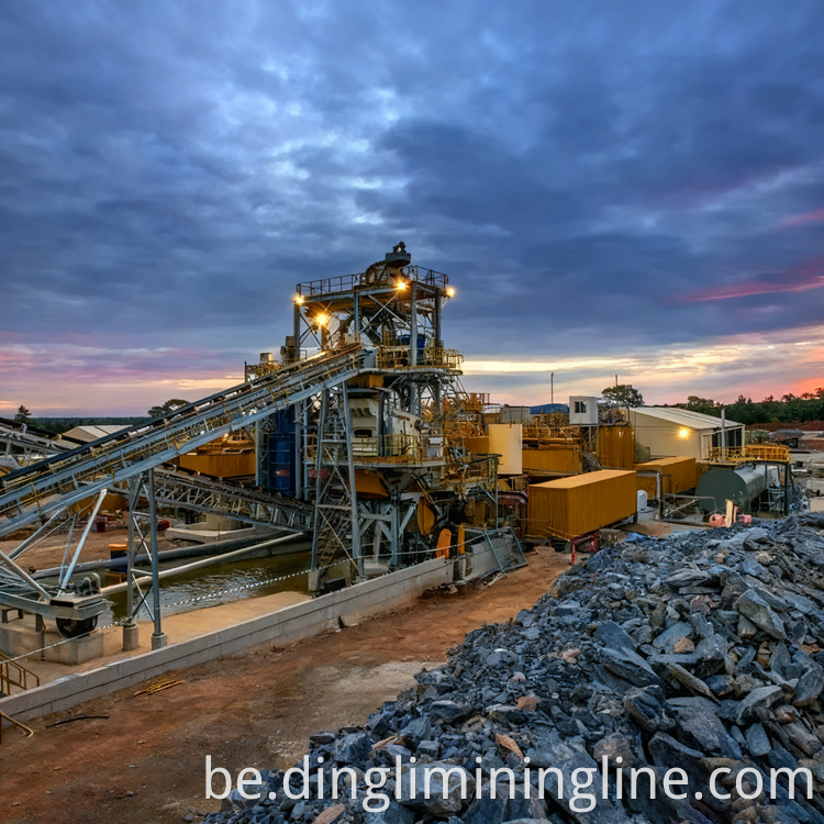 Customized Gold Ore Processing Line